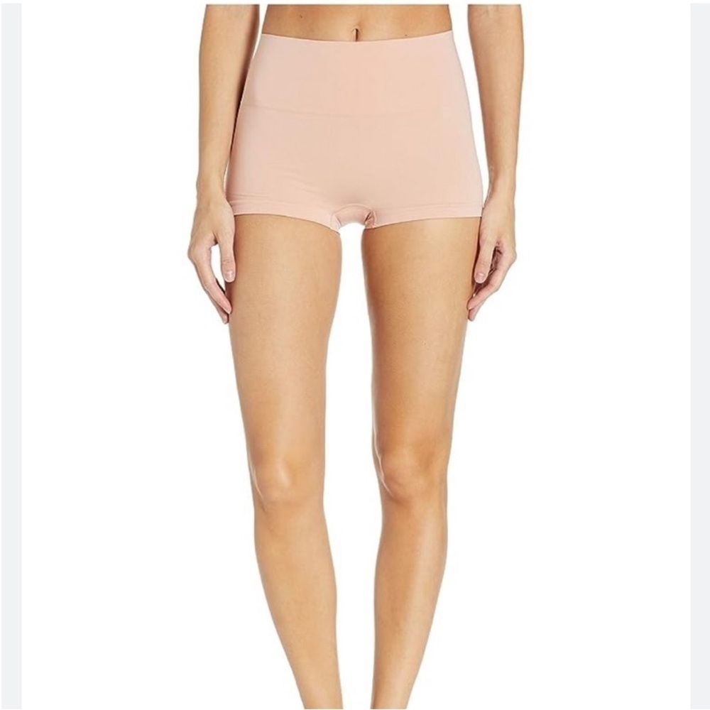 Spanx Nude Boy Shorts Large